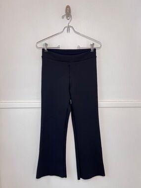 Commando Neoprene Cropped Flare Pants in Black NWT
